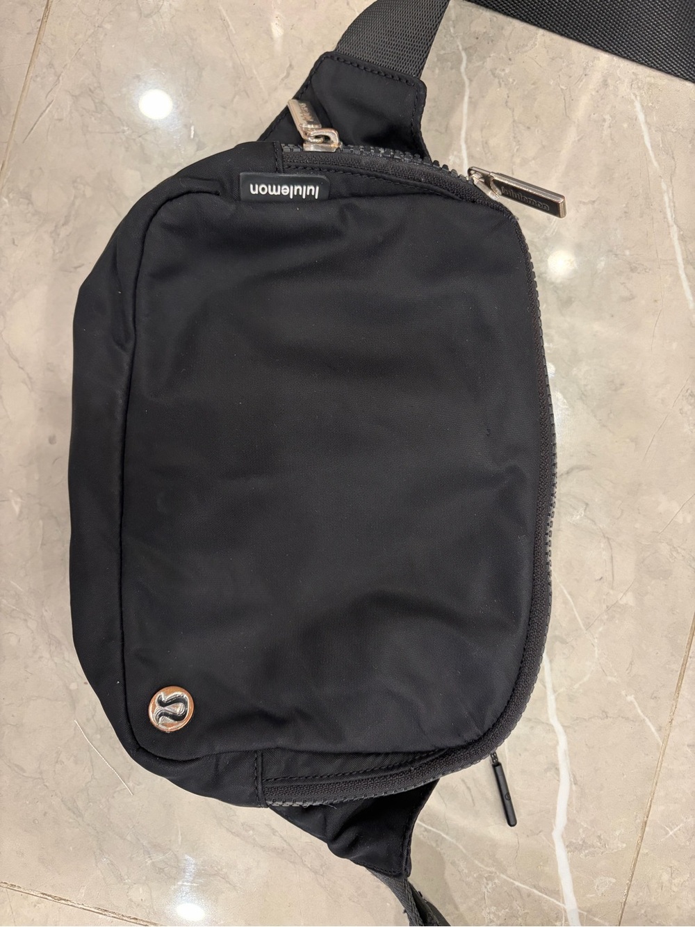 lululemon athletica Black Sling Bag